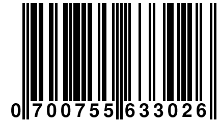 0 700755 633026