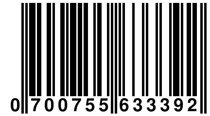 0 700755 633392