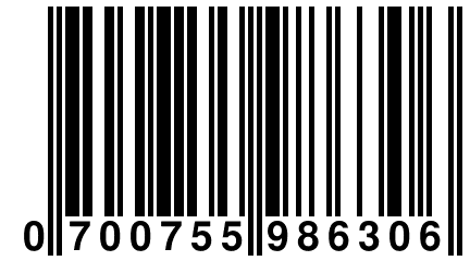 0 700755 986306