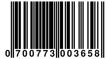 0 700773 003658