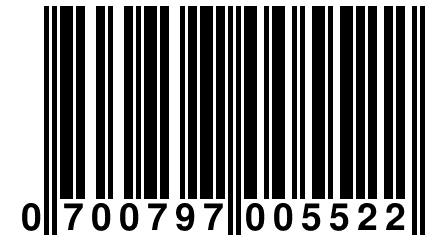 0 700797 005522