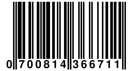 0 700814 366711