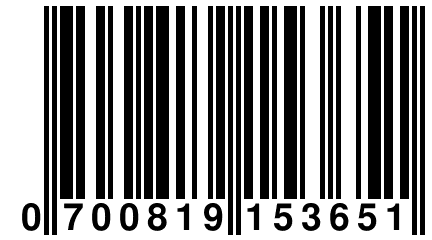 0 700819 153651