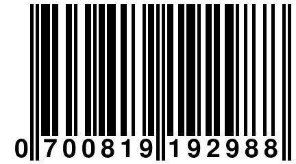 0 700819 192988