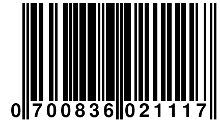 0 700836 021117