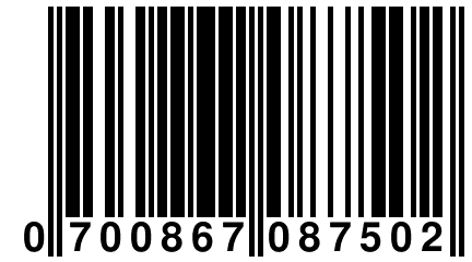 0 700867 087502