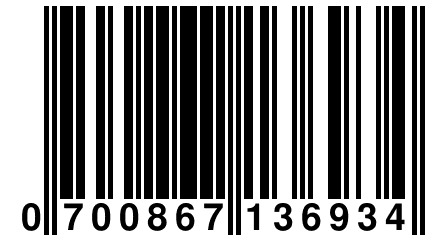 0 700867 136934