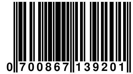 0 700867 139201