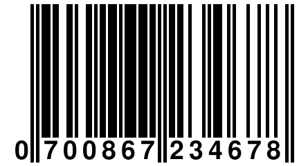 0 700867 234678