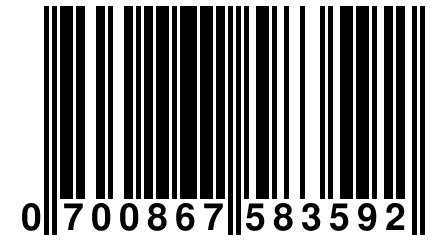 0 700867 583592