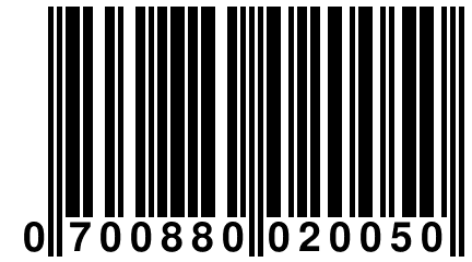 0 700880 020050