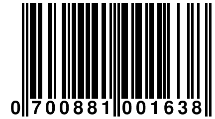 0 700881 001638