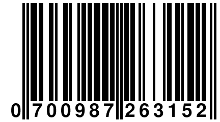 0 700987 263152