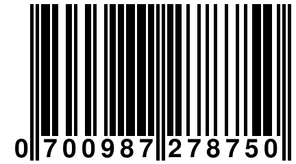 0 700987 278750