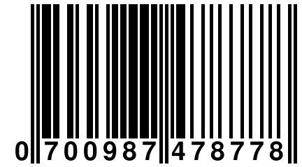 0 700987 478778