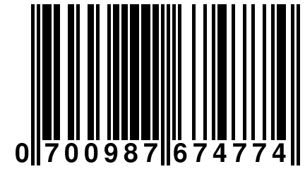 0 700987 674774