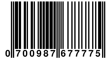 0 700987 677775