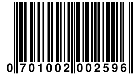 0 701002 002596