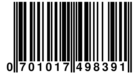 0 701017 498391