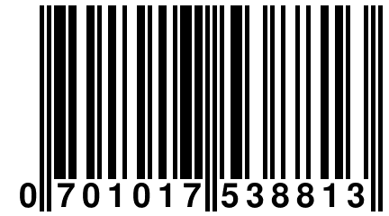 0 701017 538813