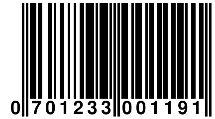 0 701233 001191