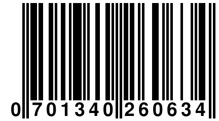 0 701340 260634