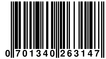 0 701340 263147