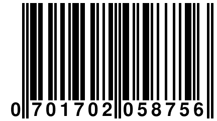 0 701702 058756