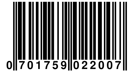 0 701759 022007