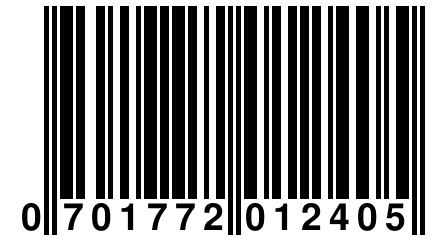 0 701772 012405