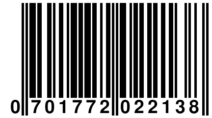 0 701772 022138