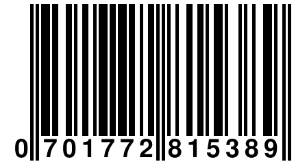 0 701772 815389