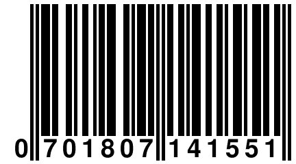 0 701807 141551