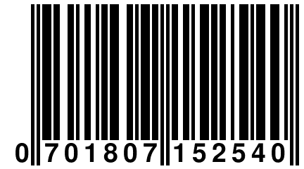 0 701807 152540