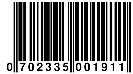 0 702335 001911