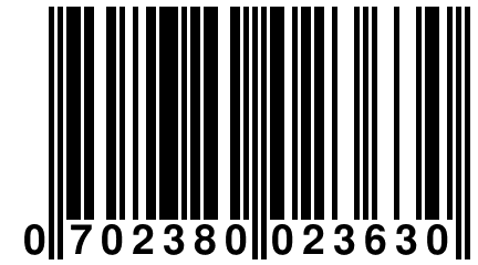 0 702380 023630