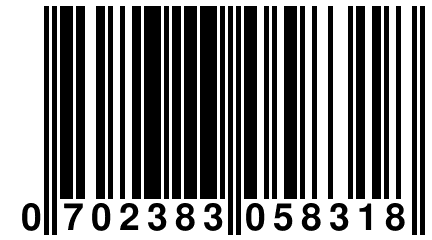 0 702383 058318