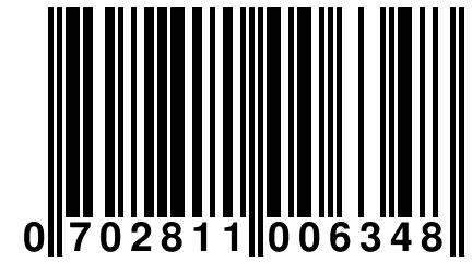 0 702811 006348