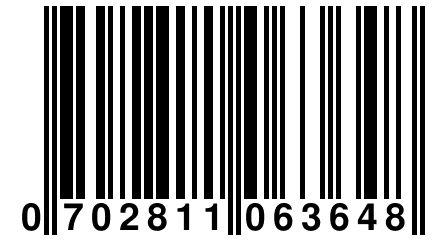 0 702811 063648