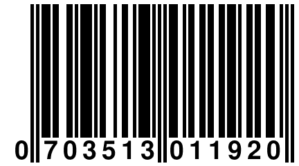 0 703513 011920