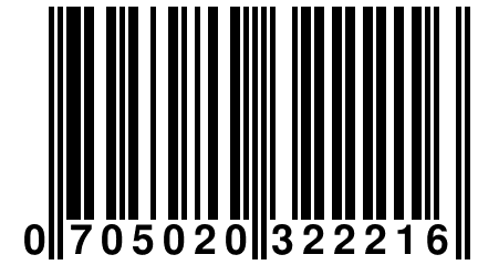 0 705020 322216