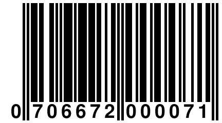 0 706672 000071