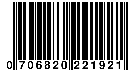 0 706820 221921