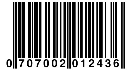 0 707002 012436