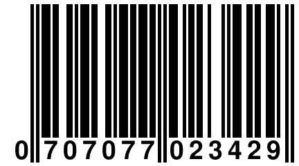 0 707077 023429