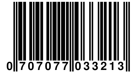 0 707077 033213