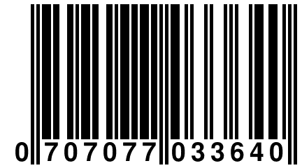 0 707077 033640