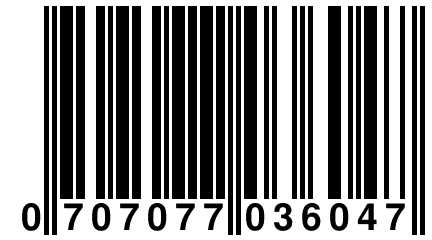 0 707077 036047