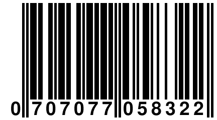 0 707077 058322