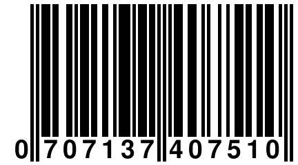 0 707137 407510